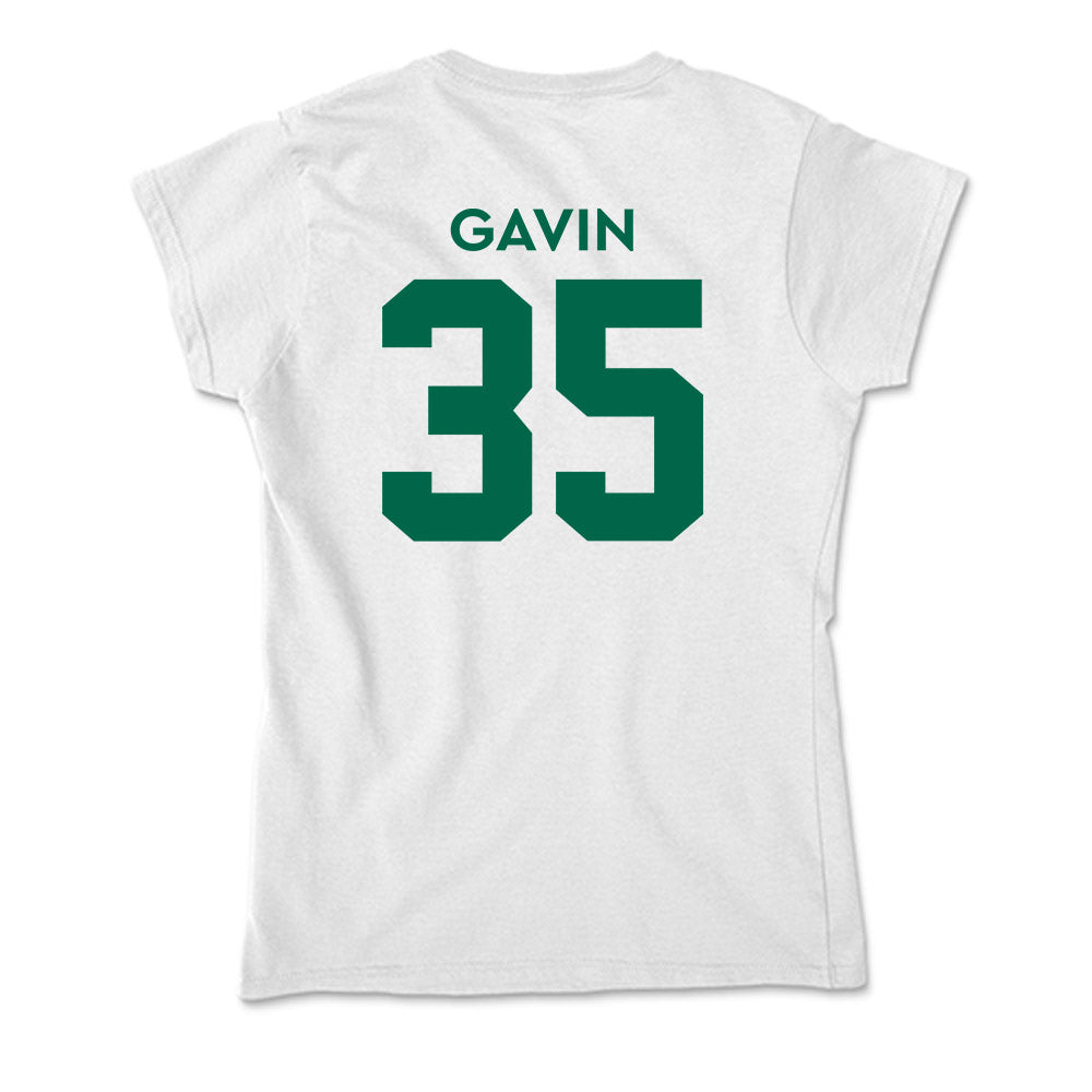 Illinois Wesleyan - NCAA Football : John Gavin - Soft Style Women’s T-Shirt-1