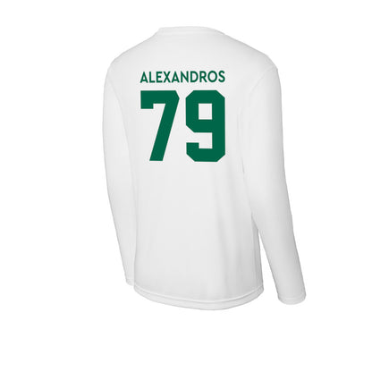 Illinois Wesleyan - NCAA Football : Christos Alexandros - Activewear Long Sleeve T-Shirt-1