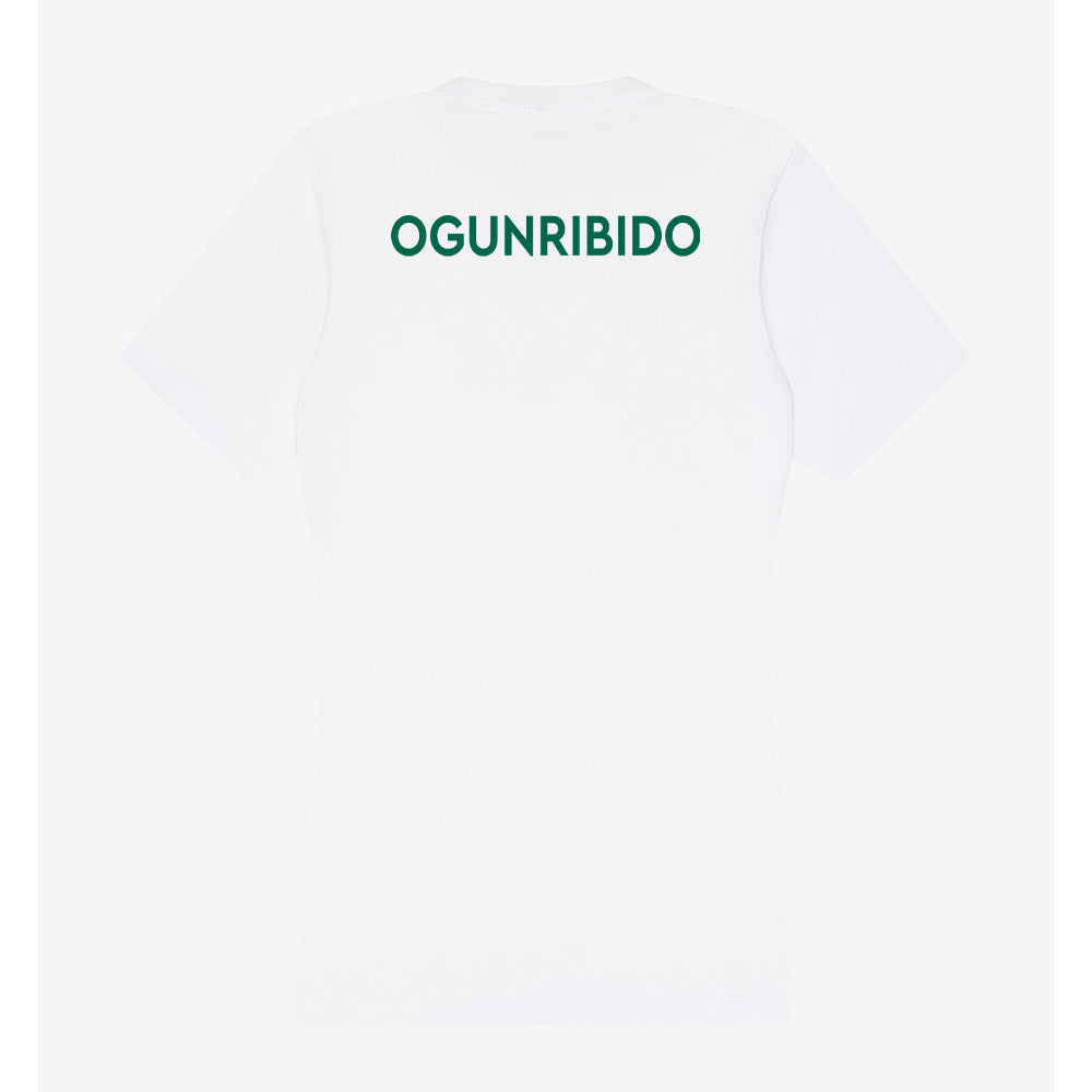 Illinois Wesleyan - NCAA Women's Track & Field : Imani Ogunribido - Women's V-Neck T-Shirt-1