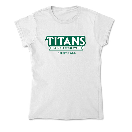 Illinois Wesleyan - NCAA Football : Zach McNees - Soft Style Women’s T-Shirt-0