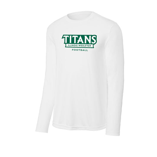 Illinois Wesleyan - NCAA Football : Anthony Caceres - Activewear Long Sleeve T-Shirt-0