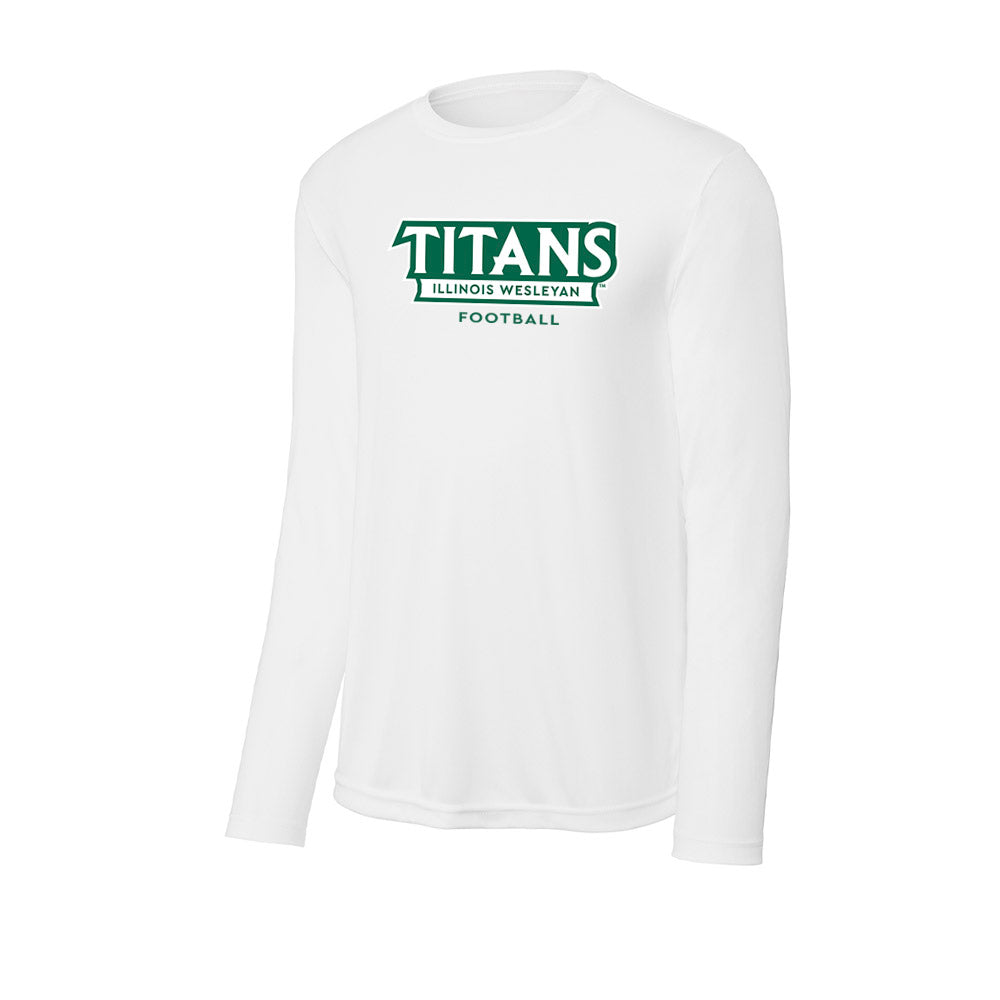 Illinois Wesleyan - NCAA Football : Melchizedek Woodson - Activewear Long Sleeve T-Shirt