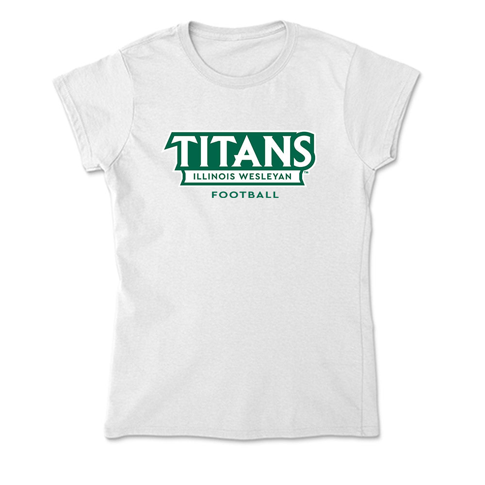 Illinois Wesleyan - NCAA Football : Colin McLaughlin - Soft Style Women’s T-Shirt-0