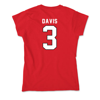 Tampa - NCAA Women's Basketball : Olivia Davis - Soft Style Women’s T-Shirt-3