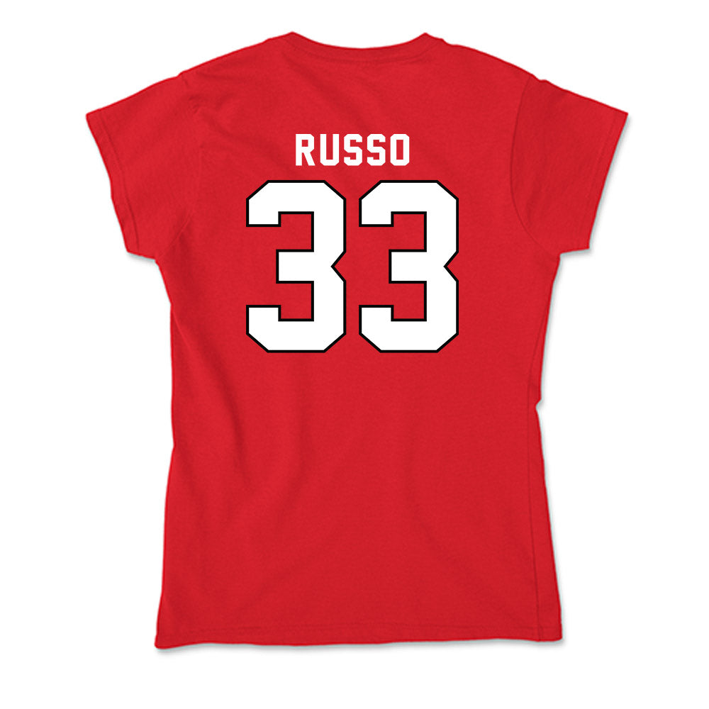 Tampa - NCAA Softball : Alexa Russo - Soft Style Women’s T-Shirt-3