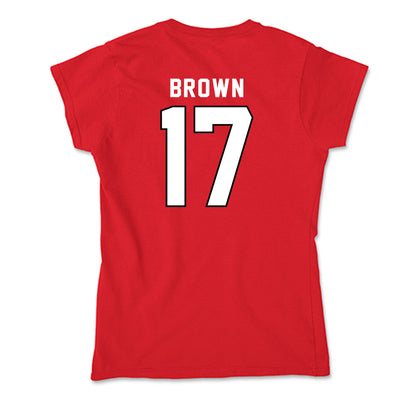 Tampa - NCAA Baseball : Ethan Brown - Soft Style Women’s T-Shirt-3