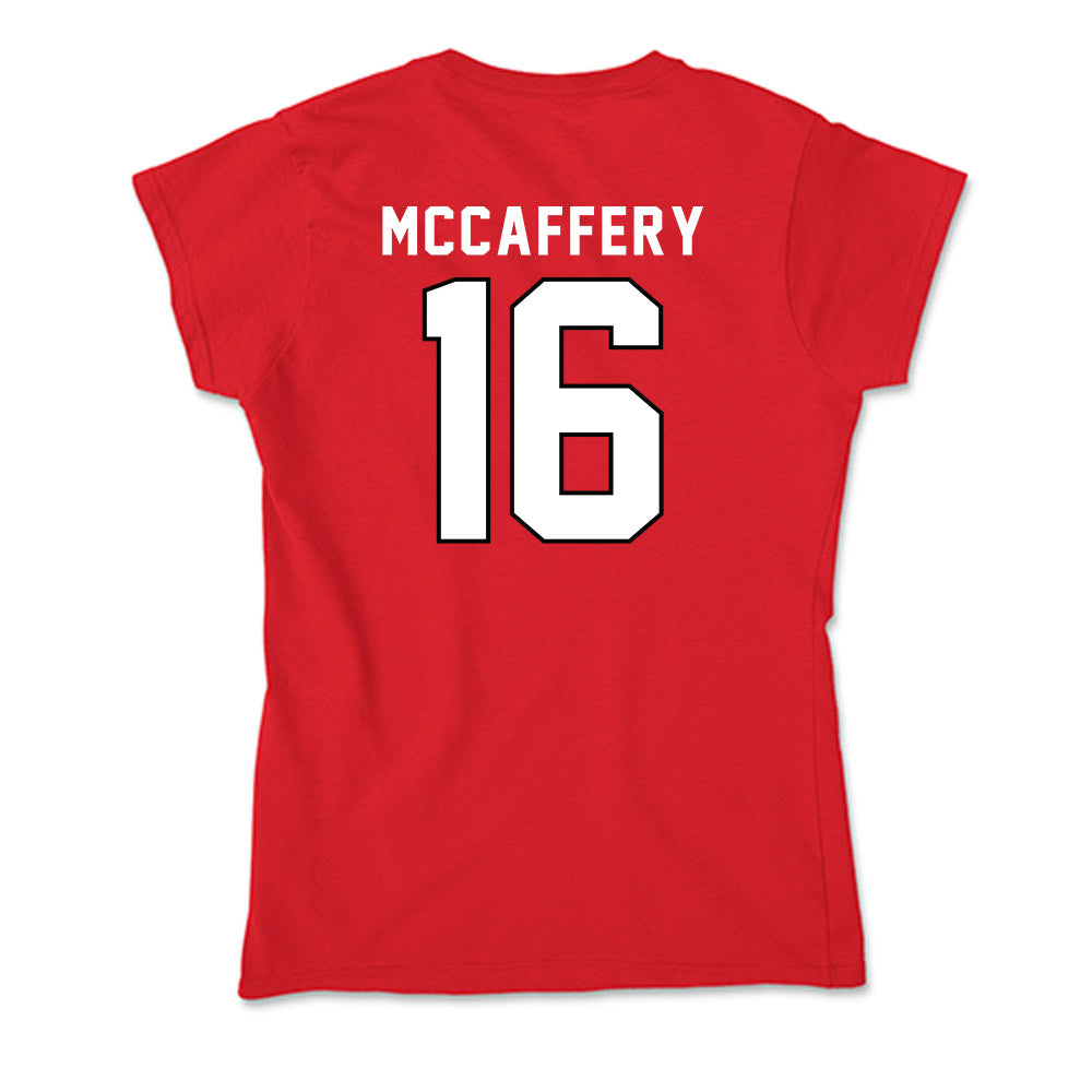 Tampa - NCAA Baseball : Dennis McCaffery - Soft Style Women’s T-Shirt-2