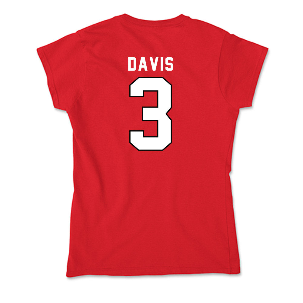 Tampa - NCAA Women's Basketball : Olivia Davis - Soft Style Women’s T-Shirt-2
