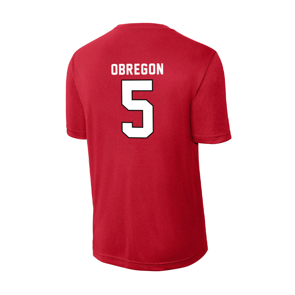 Tampa - NCAA Men's Soccer : Andy Obregon - Activewear T-Shirt-1