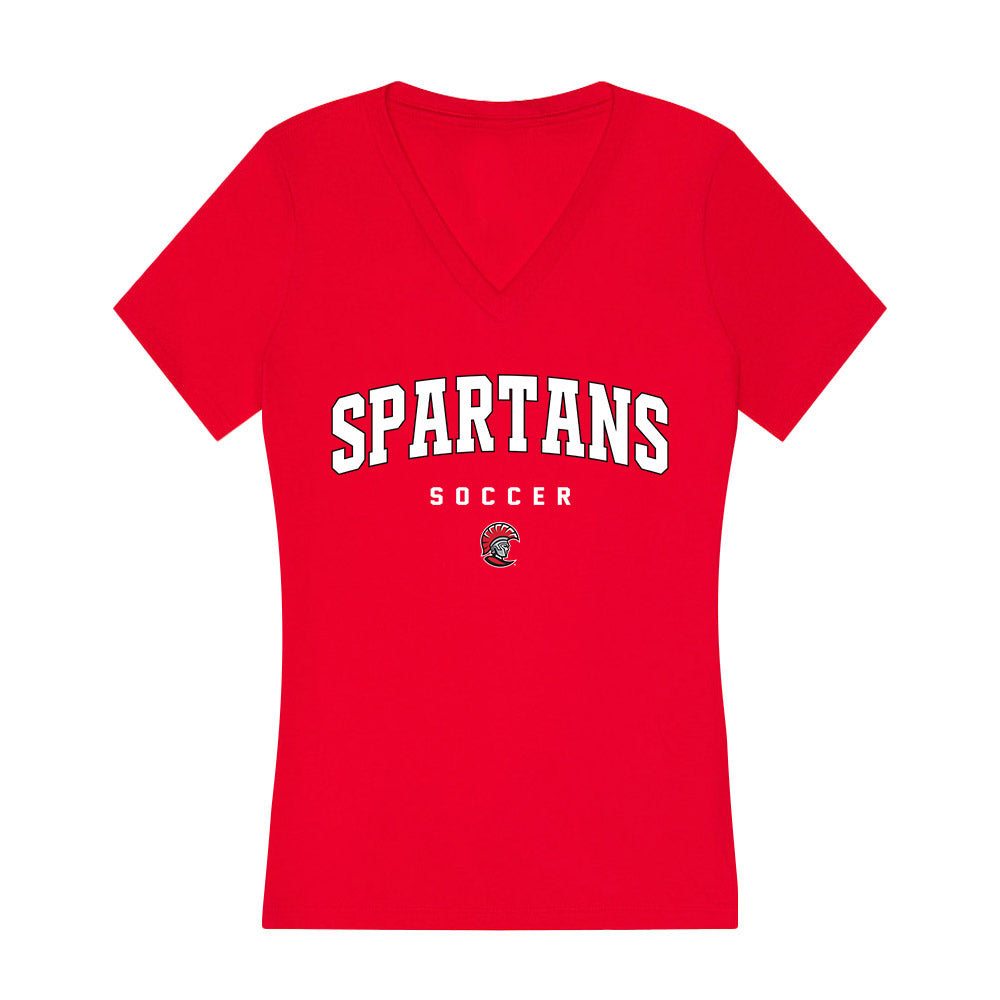 Tampa - NCAA Women's Soccer : Brooke Kittner - Women's V-Neck T-Shirt-0