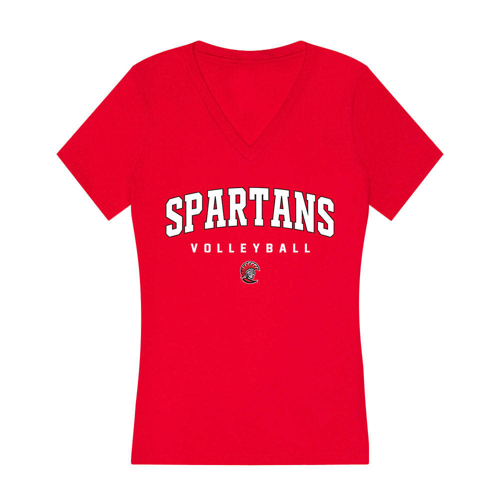 Tampa - NCAA Women's Volleyball : Madison Sofarelli - Women's V-Neck T-Shirt-0