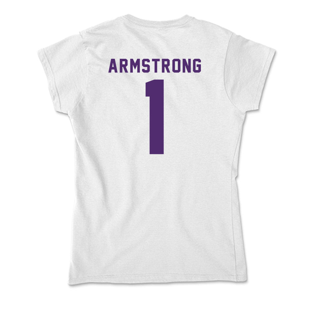 Albion - NCAA Football : Dorian Armstrong - Soft Style Women’s T-Shirt-1