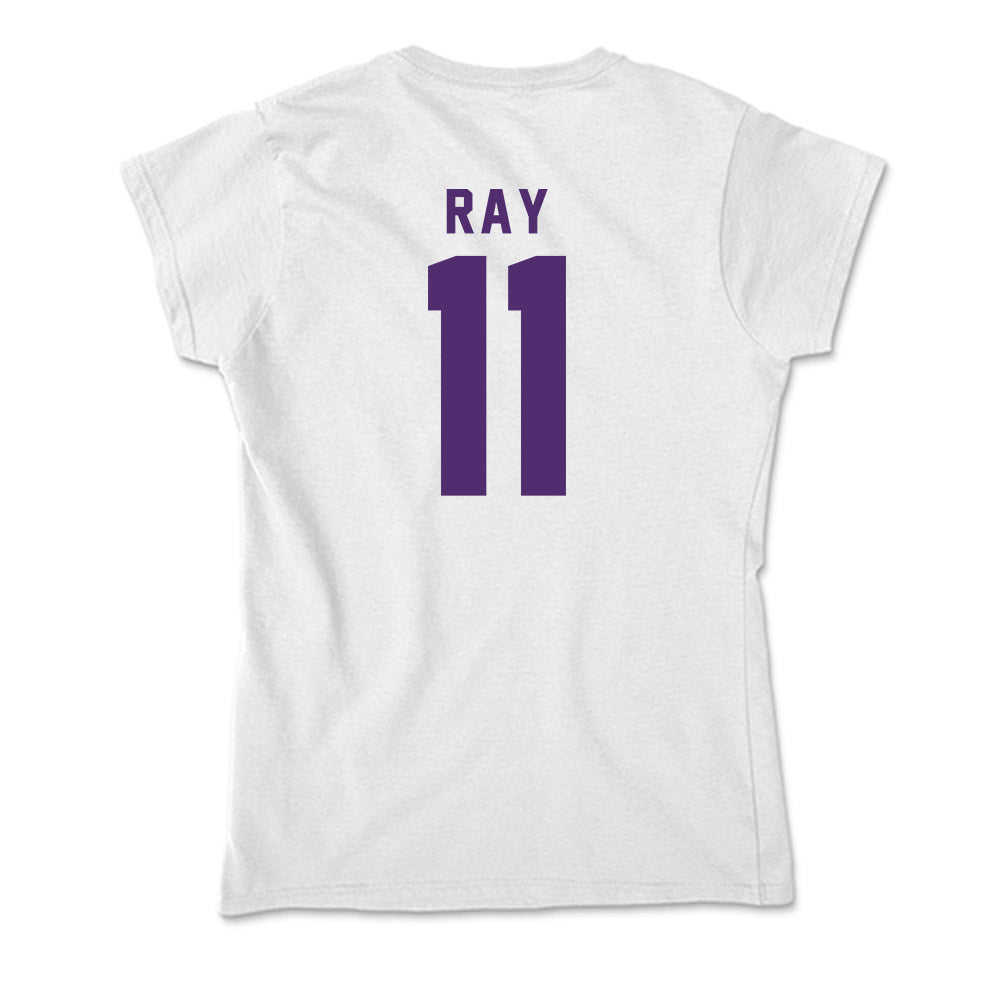 Albion - NCAA Men's Basketball : Dwayne Ray - Soft Style Women’s T-Shirt-1