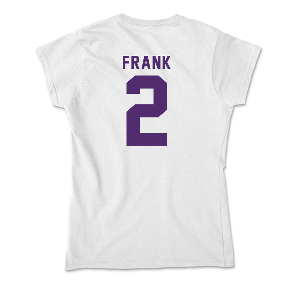 Albion - NCAA Softball : Ryley Frank - Soft Style Women’s T-Shirt-1