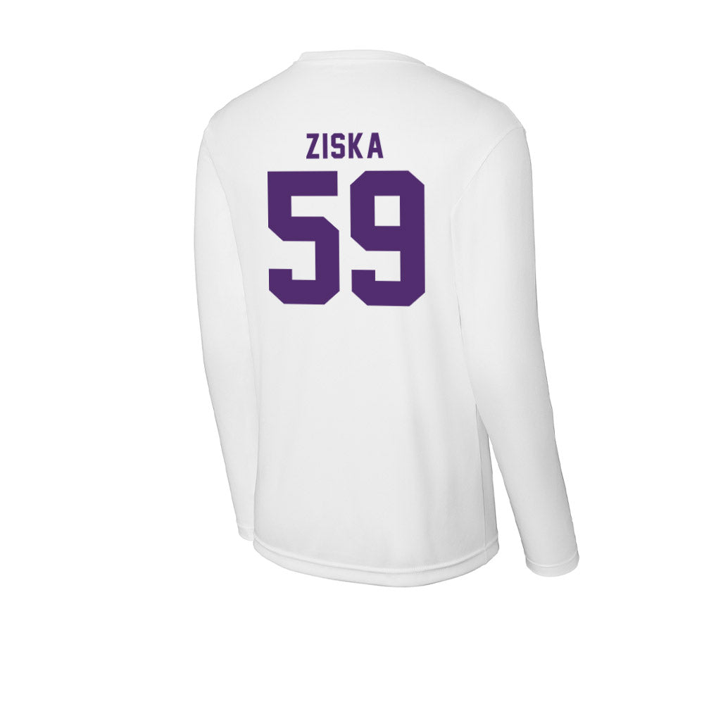 Albion - NCAA Football : Eli Ziska - Activewear Long Sleeve T-Shirt-1