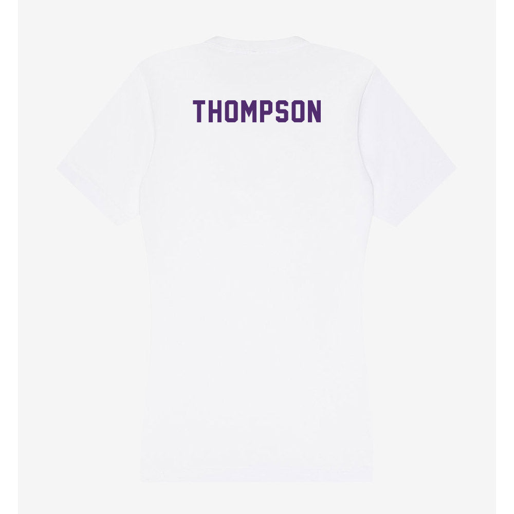 Albion - NCAA Men's Swimming & Diving : Cameron Thompson - Women's V-Neck T-Shirt-1