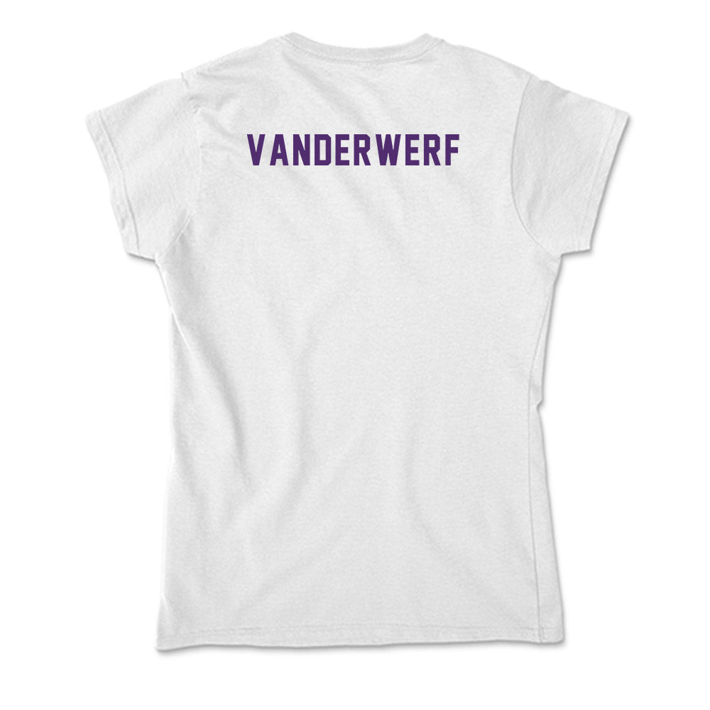 Albion - NCAA Men's Track & Field : Sam VanderWerf - Soft Style Women’s T-Shirt-1