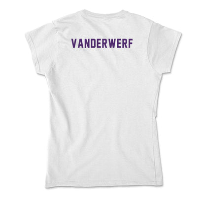 Albion - NCAA Men's Track & Field : Sam VanderWerf - Soft Style Women’s T-Shirt-1