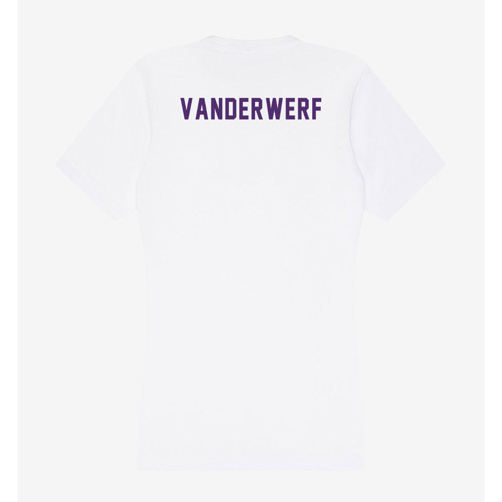 Albion - NCAA Men's Track & Field : Sam VanderWerf - Women's V-Neck T-Shirt-1