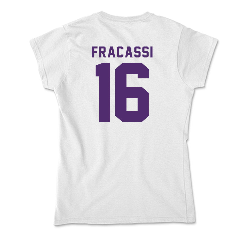 Albion - NCAA Football : Braden Fracassi - Soft Style Women’s T-Shirt-1