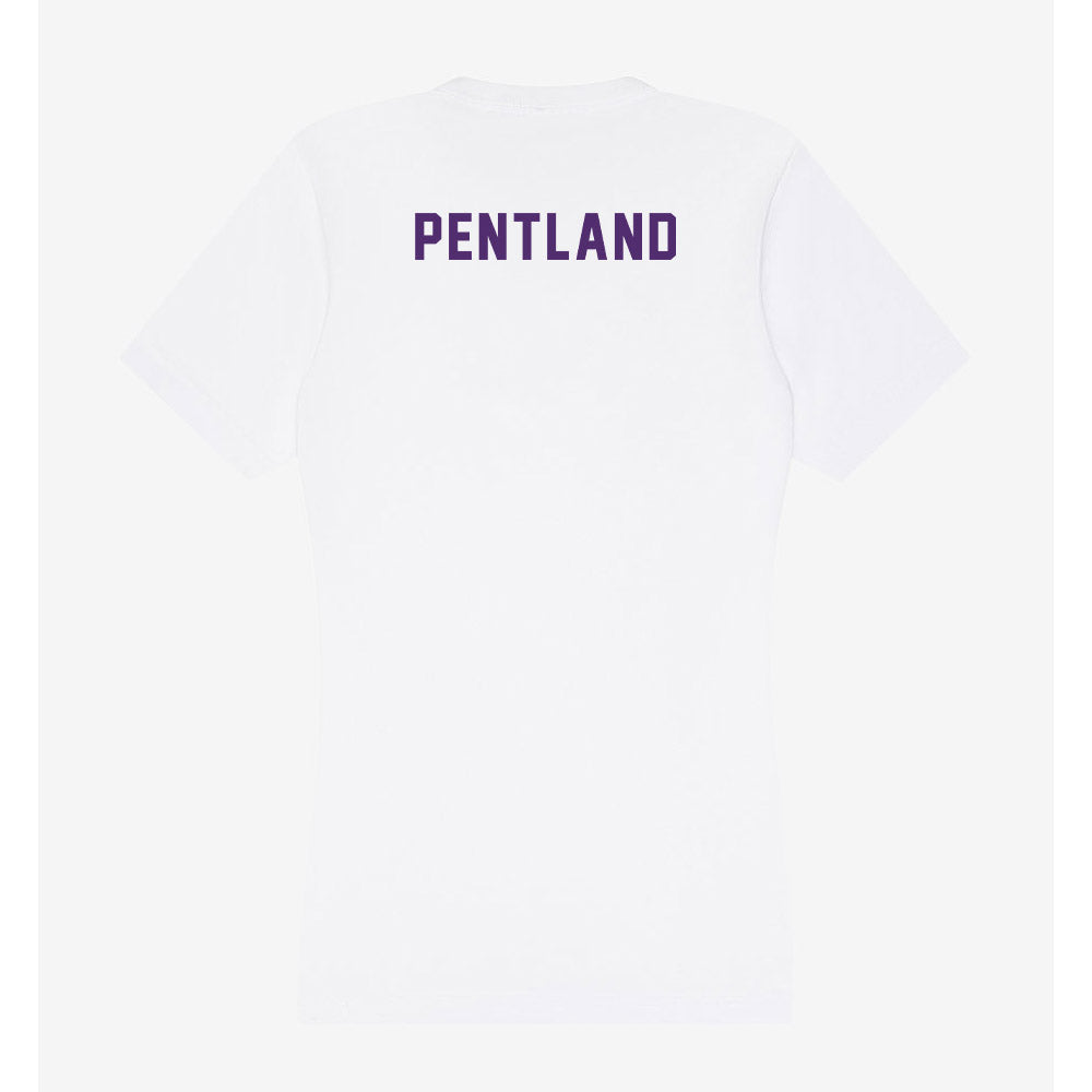 Albion - NCAA Men's Swimming & Diving : Will Pentland - Women's V-Neck T-Shirt-1