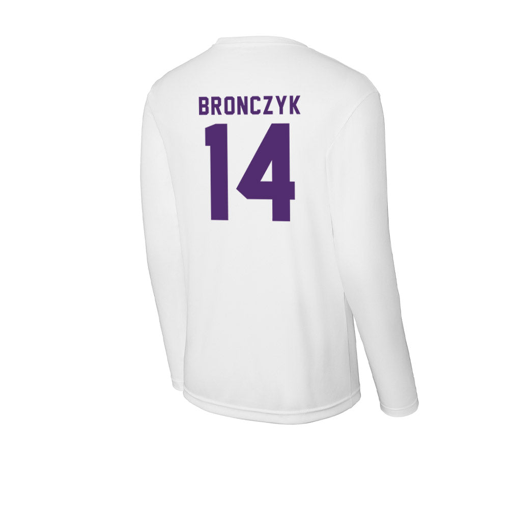 Albion - NCAA Baseball : Tyler Bronczyk - Activewear Long Sleeve T-Shirt-1
