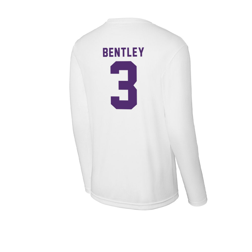 Albion - NCAA Men's Basketball : Kendall Bentley - Activewear Long Sleeve T-Shirt-1