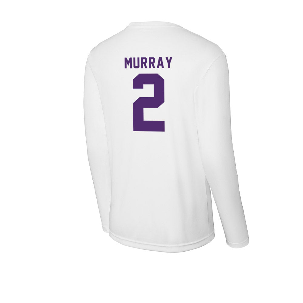 Albion - NCAA Football : Ali Murray - Activewear Long Sleeve T-Shirt-1
