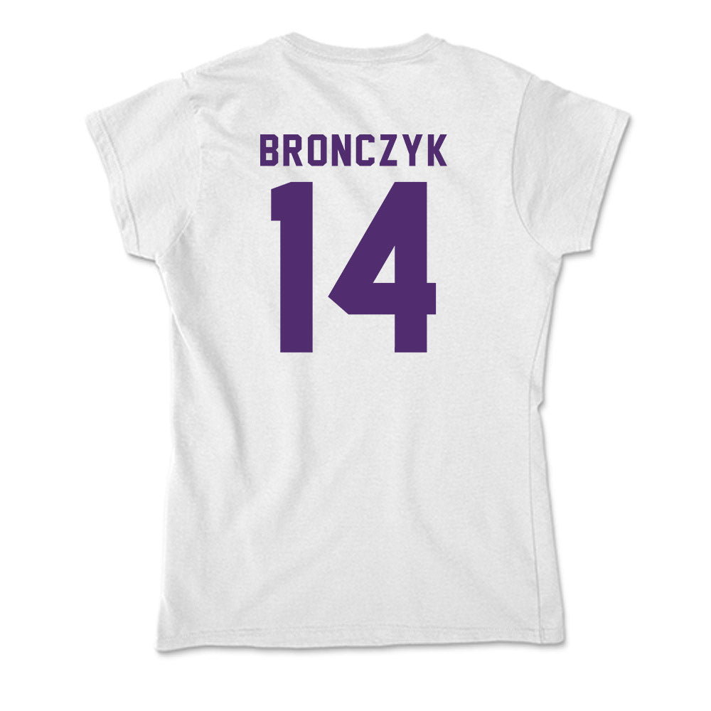 Albion - NCAA Baseball : Tyler Bronczyk - Soft Style Women’s T-Shirt-1