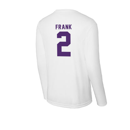 Albion - NCAA Softball : Ryley Frank - Activewear Long Sleeve T-Shirt-1