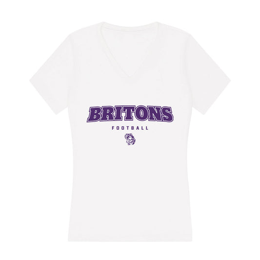 Albion - NCAA Football : Dorian Armstrong - Women's V-Neck T-Shirt-0