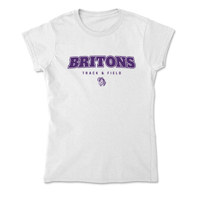 Albion - NCAA Men's Track & Field : Sam VanderWerf - Soft Style Women’s T-Shirt-0