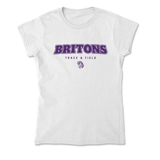 Albion - NCAA Men's Track & Field : Sam VanderWerf - Soft Style Women’s T-Shirt-0
