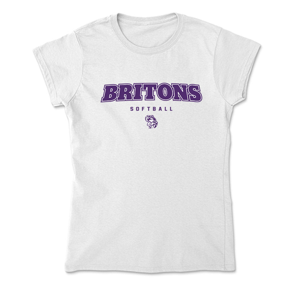 Albion - NCAA Softball : Sydney Schoenborn - Soft Style Women’s T-Shirt-0