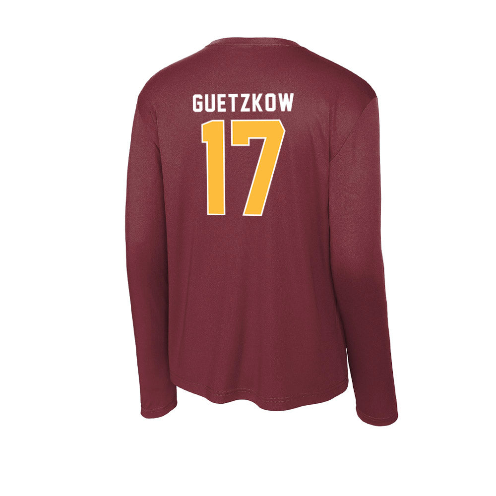 UMN Duluth - NCAA Women's Volleyball : Madeline Guetzkow - Activewear Long Sleeve T-Shirt-1