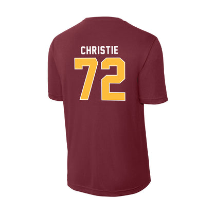 UMN Duluth - NCAA Football : Dylan Christie - Activewear T-Shirt-1