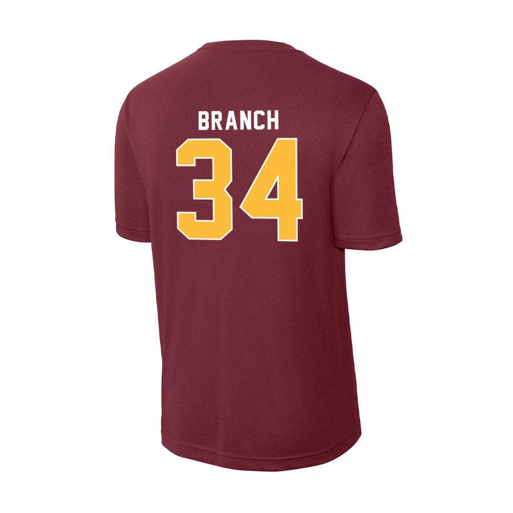 UMN Duluth - NCAA Football : Nate Branch - Activewear T-Shirt-1