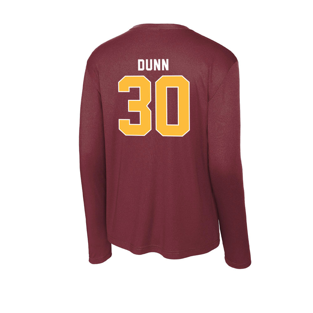 UMN Duluth - NCAA Football : Terae Dunn - Activewear Long Sleeve T-Shirt-1