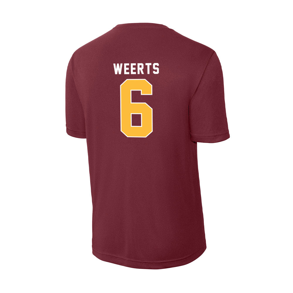 UMN Duluth - NCAA Football : Matthew Weerts - Activewear T-Shirt-1