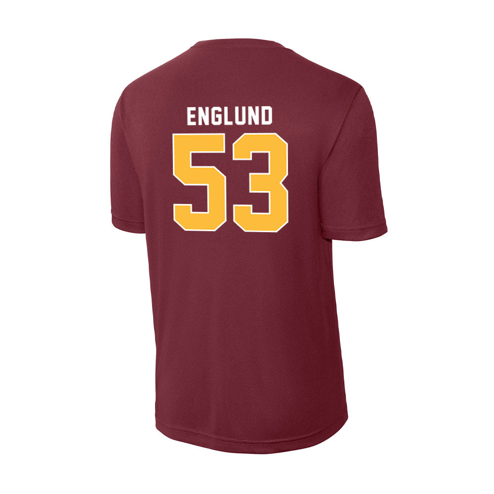 UMN Duluth - NCAA Football : Oliver Englund - Activewear T-Shirt-1