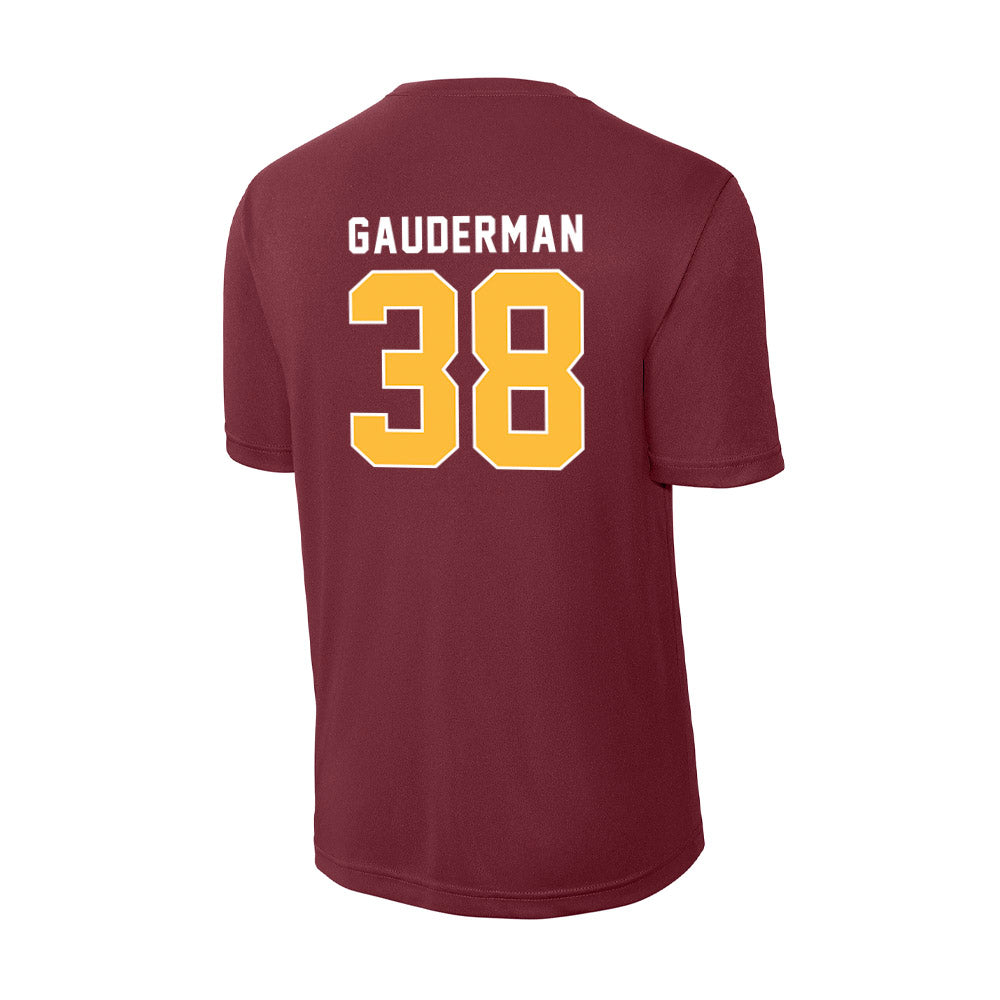 UMN Duluth - NCAA Football : David Gauderman - Activewear T-Shirt-1
