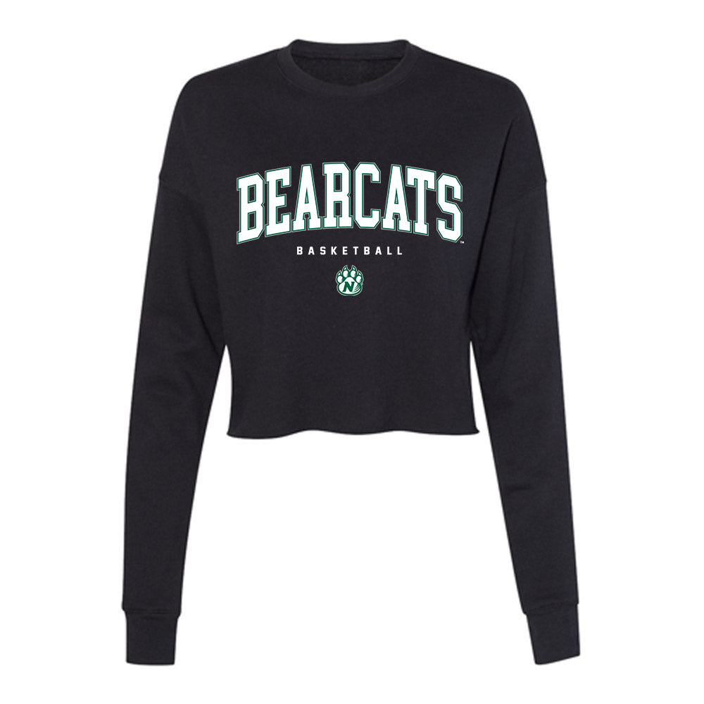 Northwest Missouri State - NCAA Men's Basketball : Spencer Schomers - Women's Cropped Crew Fleece-0