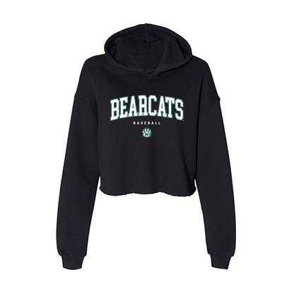 Northwest Missouri State - NCAA Baseball : Bronco Whitt - Women's Crop Fleece Hoodie-0