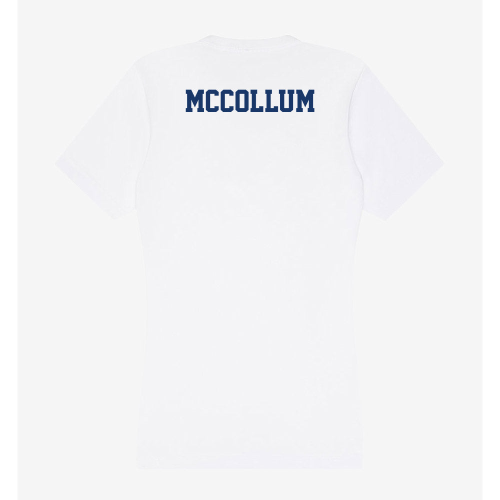 Francis Marion - NCAA Men's Track & Field : Larry Mccollum - Women's V-Neck T-Shirt-1