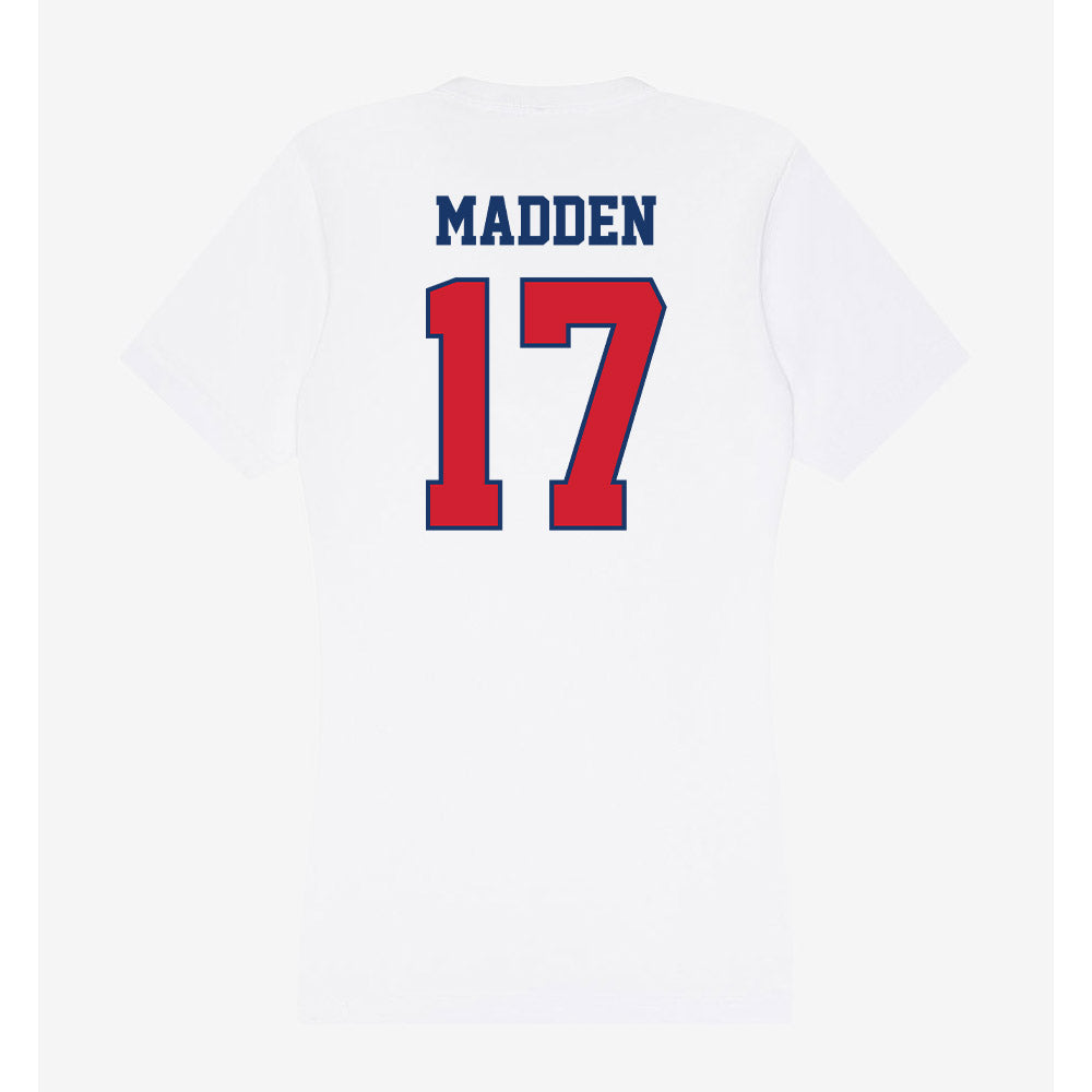 Francis Marion - NCAA Baseball : Jackson Madden - Women's V-Neck T-Shirt-1