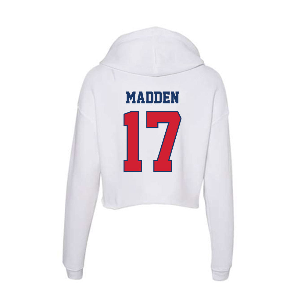 Francis Marion - NCAA Baseball : Jackson Madden - Women's Crop Fleece Hoodie-1