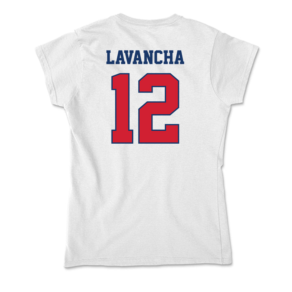 Francis Marion - NCAA Women's Volleyball : Ava LaVancha - Soft Style Women’s T-Shirt-1