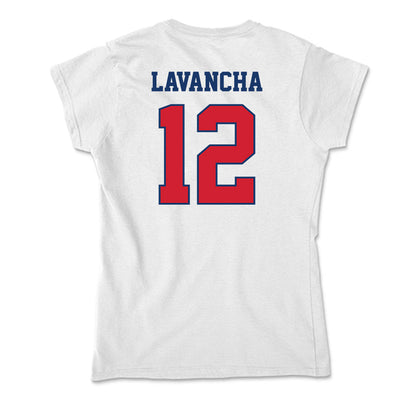 Francis Marion - NCAA Women's Volleyball : Ava LaVancha - Soft Style Women’s T-Shirt-1