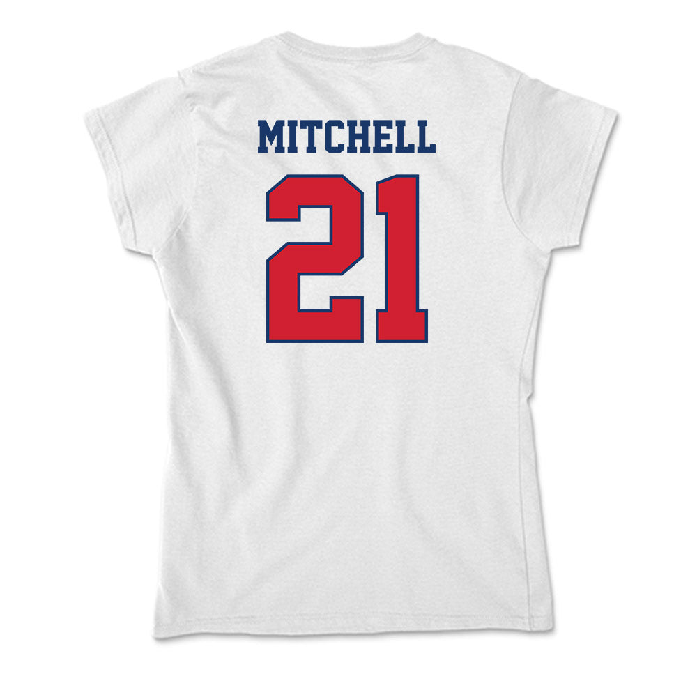Francis Marion - NCAA Acrobatics & Tumbling : Alexandria Mitchell - Soft Style Women’s T-Shirt-1