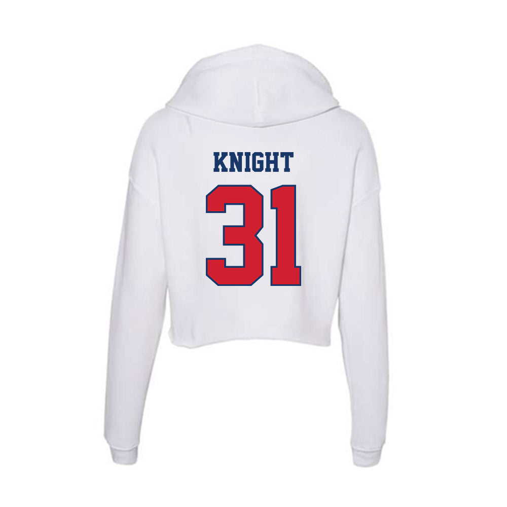 Francis Marion - NCAA Acrobatics & Tumbling : Kaylah Knight - Women's Crop Fleece Hoodie-1